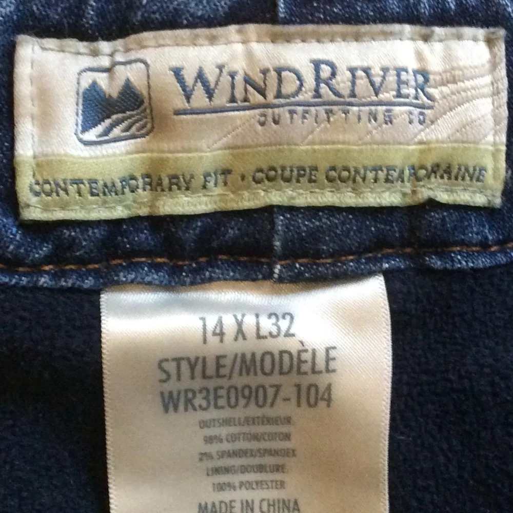 Wind River Outfitting Lined Jeans - Picture 2 of 2